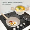 M MELENTA Pots and Pans Set Non Stick, 11pcs Ceramic
