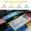RyshePro Premium Card Sleeves, 150 Sleeves 2.6''x3.6''(66x91mm) Compatible with Standard