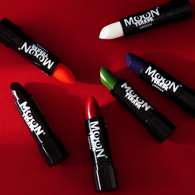 Halloween Lipstick by Moon Terror | Midnight Black | SFX