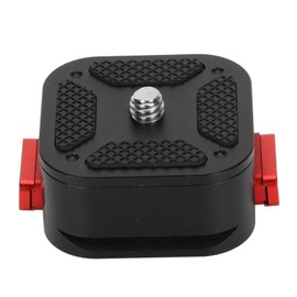 Mini Quick Release Plate 1/4 Screw Hole Holder Camera Quick Release Plate for Camera Monitors Stands Microphones