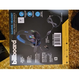 BILLBOARD HIGH PERFORMANCE GAMING HEADSET BB2840