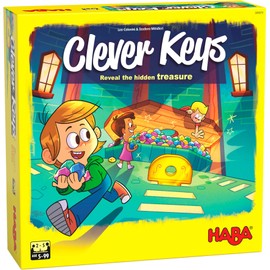 HABA Clever keys! Reveal the treasure- A revealing memory game for ages 5 +