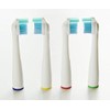 ShopINess Pack of Replacement Brush Heads Compatible - Sensiflex (Pack
