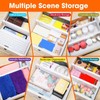 OrganiMax Drawer Divider Organizer – Expandable Adjustable Separators, Closet Dresser