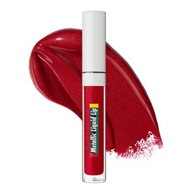 Black Radiance Cross Colours Metallic Liquid Lip - Vixen Red