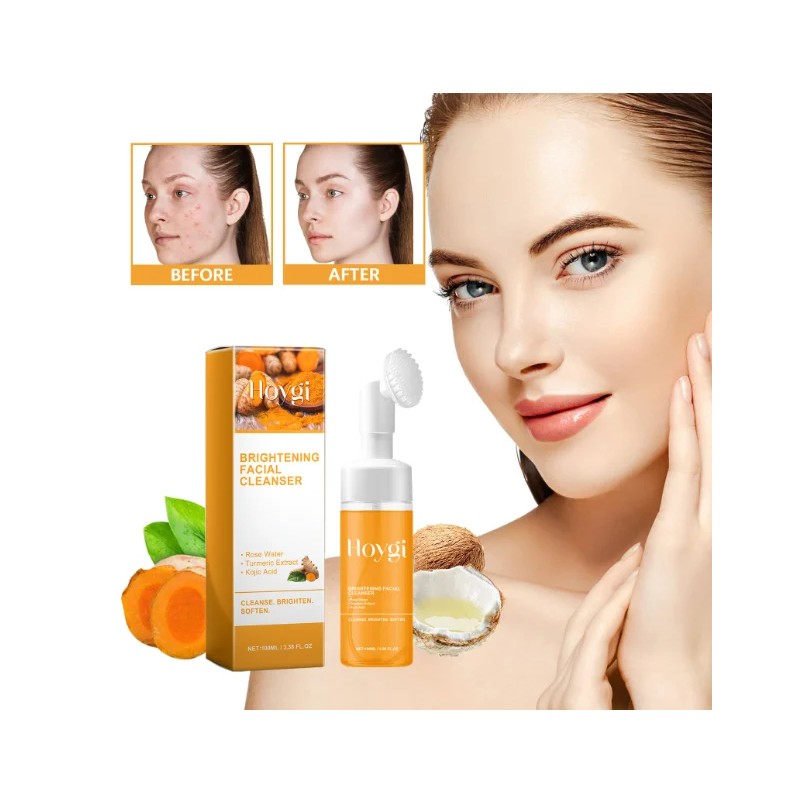 US Store Turmeric Liquid Face Cleanser Pore-Shrinking Deep Cleansing Moisturizernet