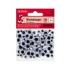 Herlitz 1952605 Wiggly Eyes Pack Of 100 Assorted Colours