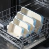 MALACASA Porcelain Baking Dish Set of 4 Bakeware Set Rectangular/Ov