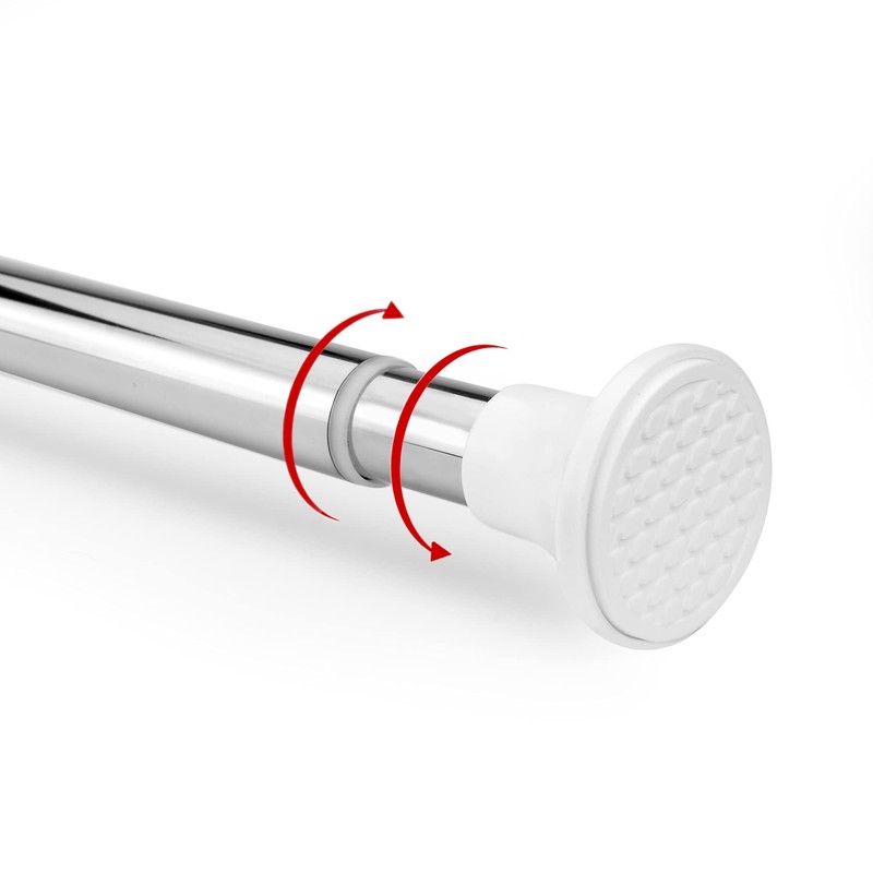 Deluxe Stainless Steel Telescoping Window Security Guard Bars Prevent Forced