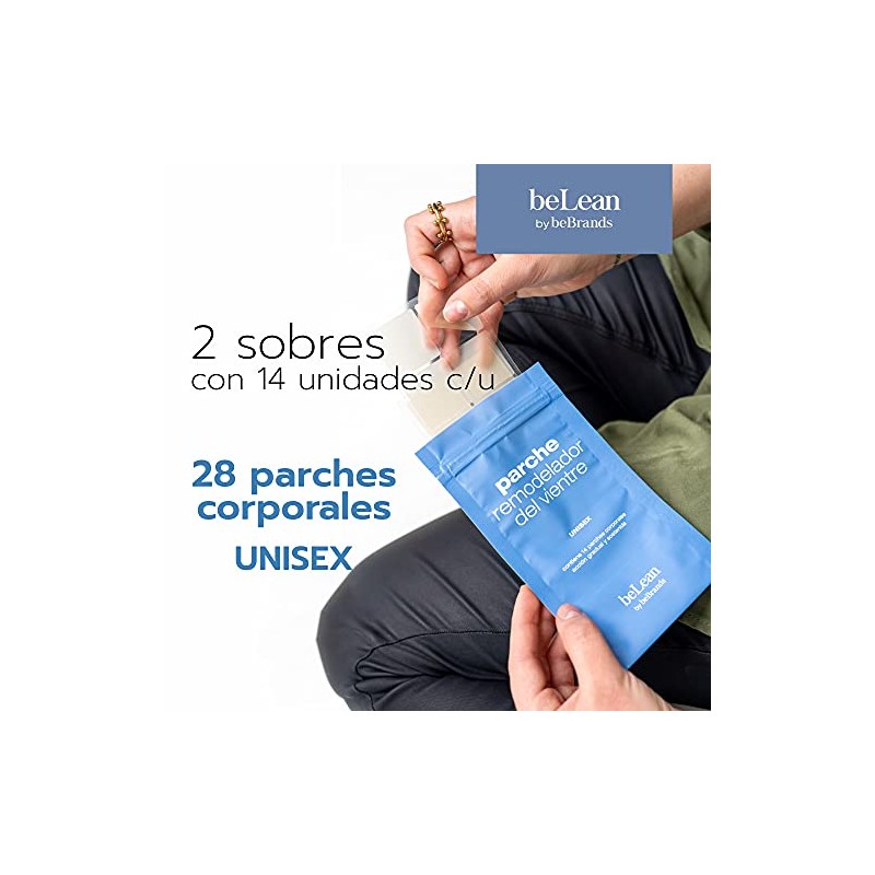 Belean Parche Corporal Por Unidades Combatir Retención Líquidos Marca Bebrands