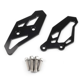 Bruce & Shark Footrest Back Step Adapter Plate for Yamaha YZF R3 R25 MT-03 Black Motorcycle Motorcycle
