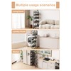 UMDONX Slim Storage Cart 5 Tier with Pull Out Basket