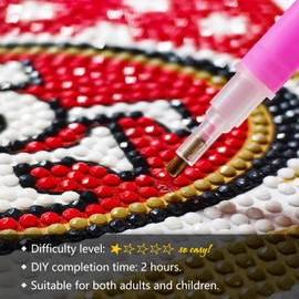 DIY 5D Diamond Painting Kits, Handmade Diamond Painting Kit, Exquisite Decorative Artwork, Perfect for Home and Office Art Creation