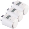revolt Radiator Thermostats: Set of 3 Programmable Universal Radiator Thermostats,