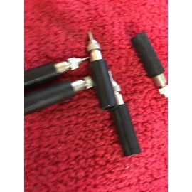 HH SMITH 216-103 BLACK PHONE PLUG 5 PCS