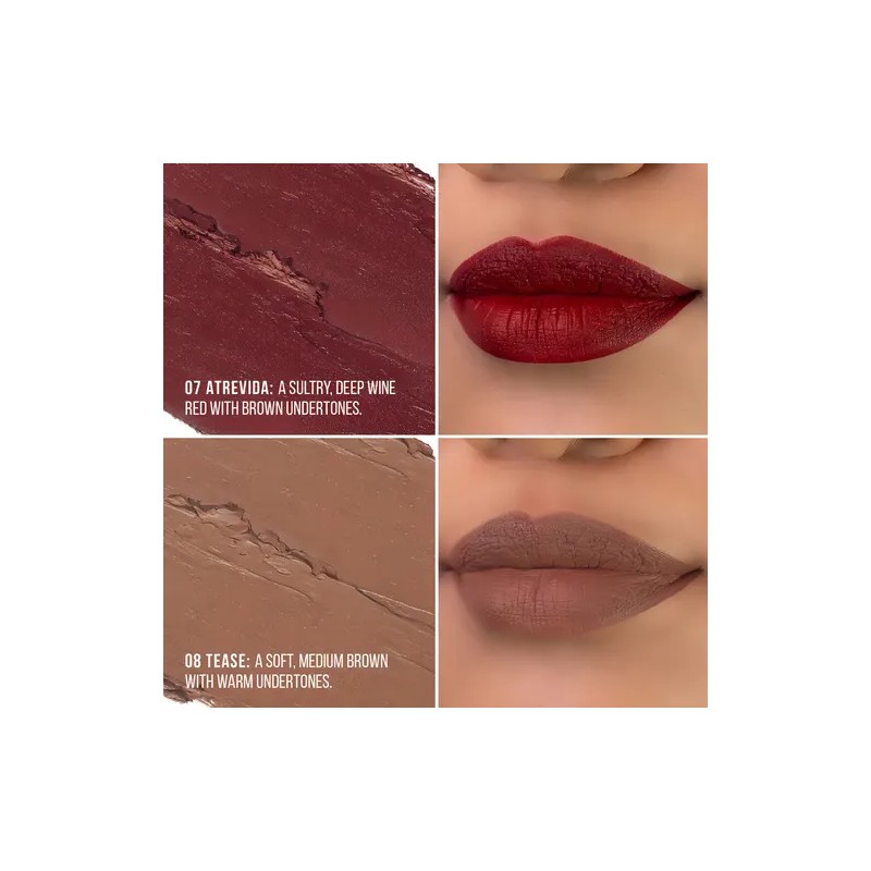 Set Labial Indeleble Mate Italia Deluxe Locked In Place 8pzs