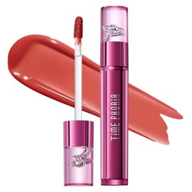 TIMEPHORIA Altera Tinte Labial Difuminador 009 Glimmer, Durazno Nude Acabado Brillante a Mate Suave, Difumina Líneas del Labio, Textura Aterciopelada 