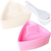 4Pcs Onigiri Mold Triangle Rice Ball Mold Sushi Makers,Triangular Onigiri
