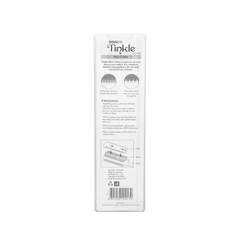 Tinkle Hair Cutter and Comb (5 Pack)