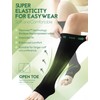 SONORAN 1Pair Compression Stockings for Women Men 20-30 mmHg Open