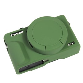 Easy Hood Camera Case for Canon PowerShot G7 X Mark II, Green, G7X3 Case