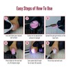 NOVO OVO Upgraded NON-STICKY Polygel Solution Procedure Set, White and