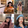 WinsGreat Beret Women's Knit Artist Hat, Wool Blend, Size Adjustable,