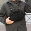 Chest Pack For Men,Oxford Cloth Portable Running Chest Bag 20L