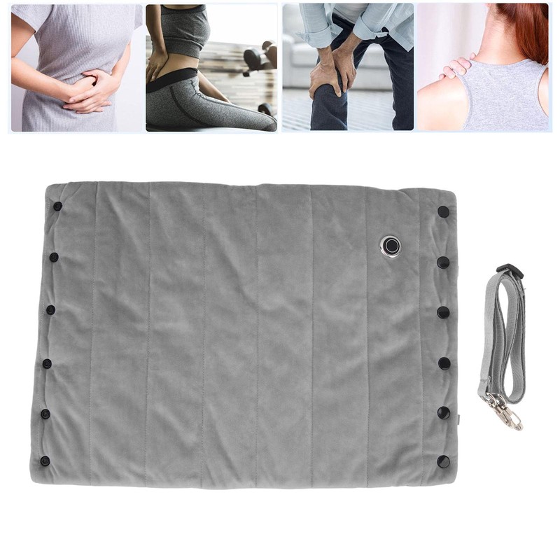 Electric Graphene Heated Pad Hand Warmer Washable 3 Speed Foldable