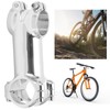 Meijun Silver Road Bike Stem Bicycle Stem for MTB 31.8x80mm