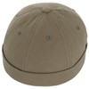 Lipodo Washed Cotton Men's Docker Hat One Size 55-60 cm