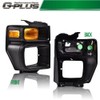 G-PLUS Headlight Trim Bezel with Parking Turn Signal Light Compatible