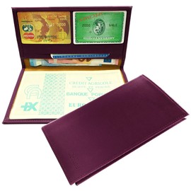 Charmoni - Rain Hat Sun Hat Unisex - Vinyl or Synthetic Waxed Waterproof - Canvas Lining - Lightweight and Foldable - One Size - Men and Women, A07 Purple, Classic