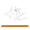 Honda (Honda) Genuine Parts kuritupu A L. Quarter Window Part