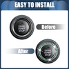INFINAUTO Universal Bling Car Engine Start Stop Button Cover, One