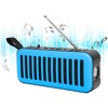 D6‑2 Wireless Bluetooth Speaker Mini Portable Solar Powered Subwoofer Support