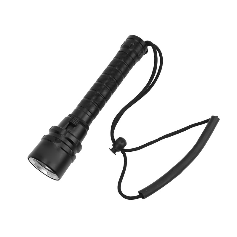 QS‑42 Diving Flashlight Underwater Diving Light 100m Depth Waterproof Torch