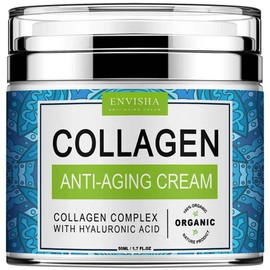 Envisha Collagen Hyaluronic Acid Face Cream Anti-Aging Wrinkles Firming Tightening 1.7oz