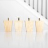 Airy Abode Square Furniture Legs, Set of 4, 3 4