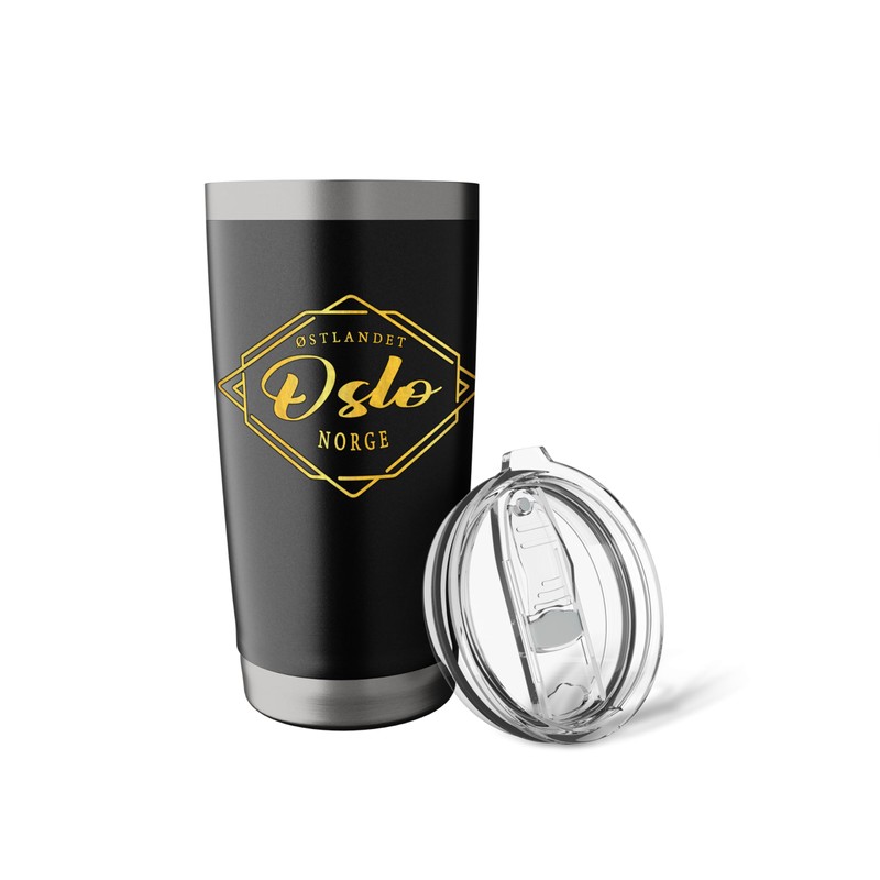 Oslo Norge - Oslo Norway Style Stainless Steel Insulated Tumbler