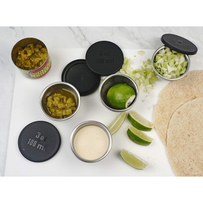 RSVP International Kitchen Prep Bowl Collection, Stainless Steel, Dishwasher Safe,