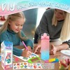 Decorate Your Own Water Bottle Kits for Girls Age 4-6-8-10,