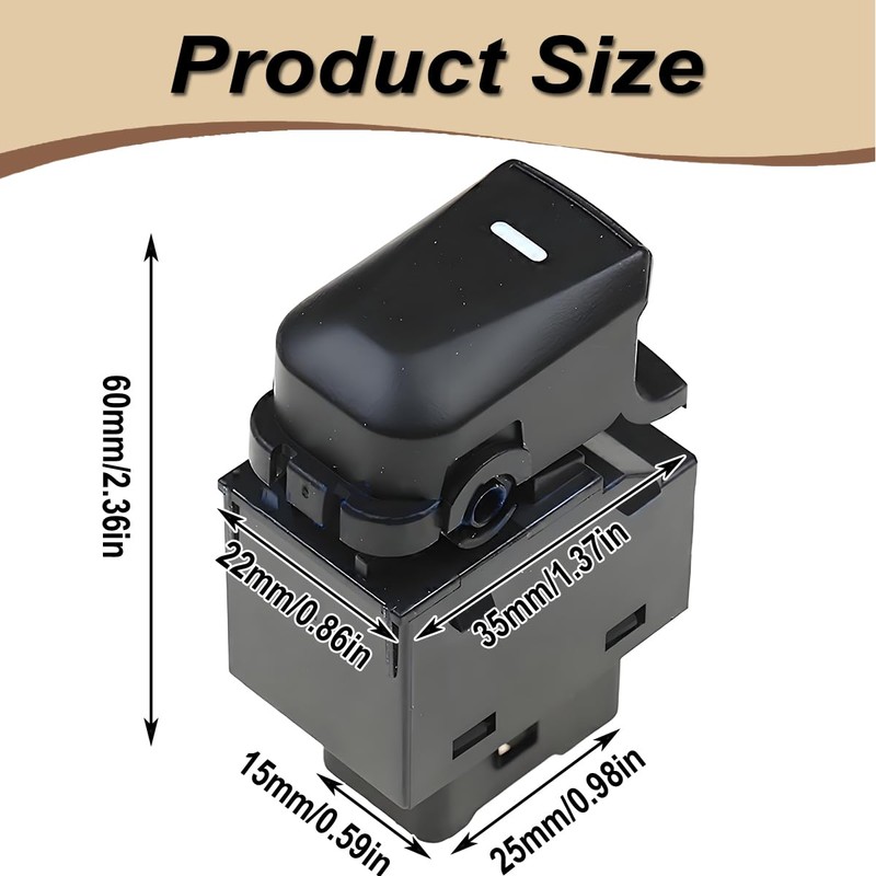 ZAMDOE Power Control Window Lifter Switch for Hyundai Tucson ix35