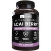 2x 순수 오가닉 성분 아카이 베리 900mg 정제 365 캡슐 2x Pure Organic Ingredients Acai Berry 900mg Tablets 365 Capsules