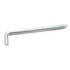 Design61 4 x Straight Screw Hooks Console Hooks Steel Hooks