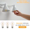 vivihobb 4 Light Plug in Track Lighting Kit,Modern Plug in