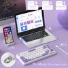 MAGIC-REFINER Attack Shark X85PRO 75% Wireless Mechanical Keyboard,TFT Smart Display&Knob,BT/2.4G/Wired