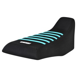 Honda TRX 300 Fourtrax Seat Cover 1988 - 2000  ALL BLACK - MINT ribs  #273