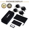 Joopin Women’s Men’s Vintage Round Sunglasses – Retro Lennon Circle