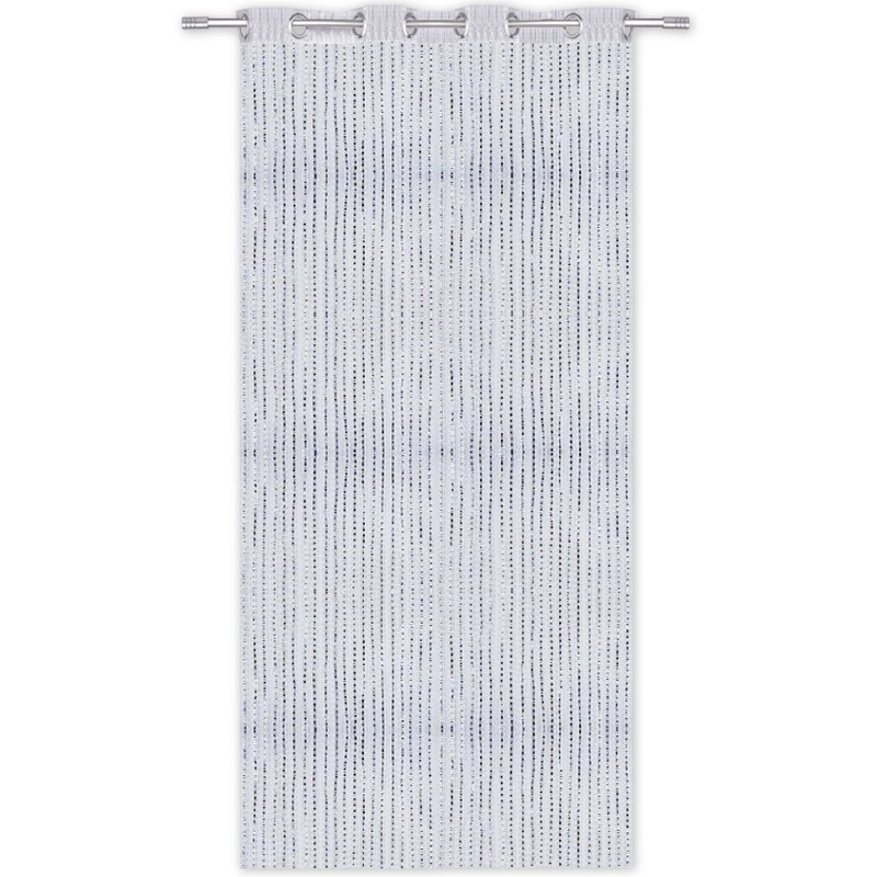 Arsvita String Curtain Lurex-Optic Thread Curtain with Eyelets, Trendy Decoration